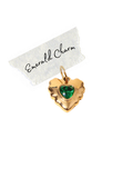 Emerald Heart Charm