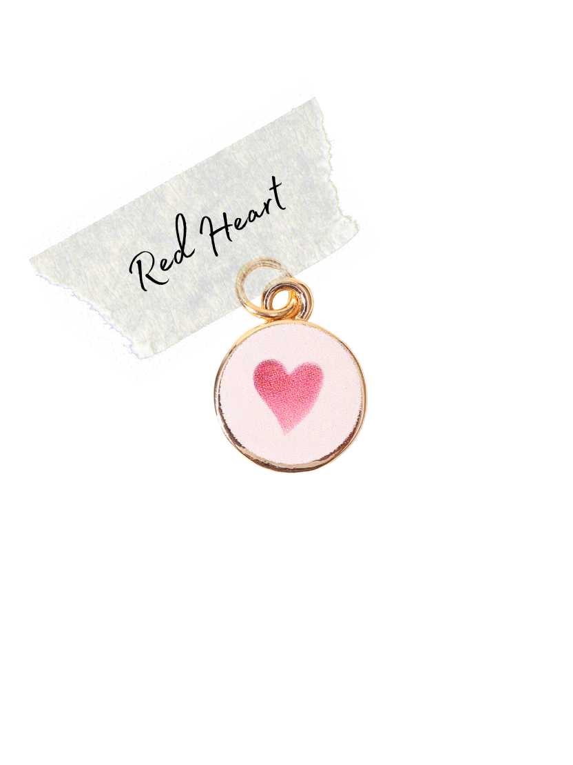 Red Heart Charm