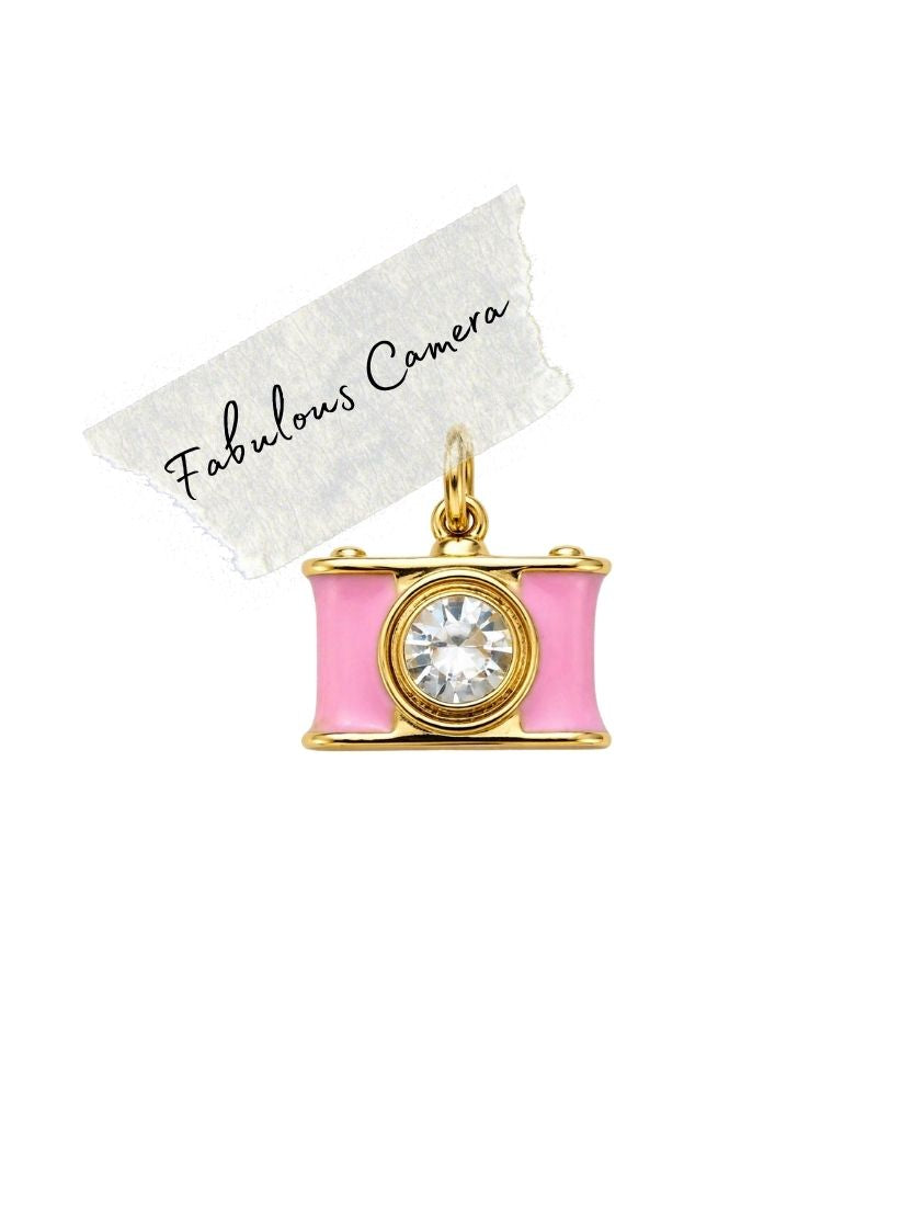 Flash & Fabulous Camera Charm
