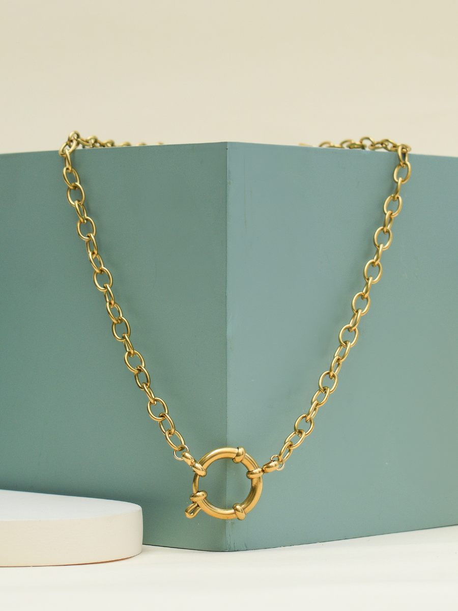 Nautical Ring Necklace