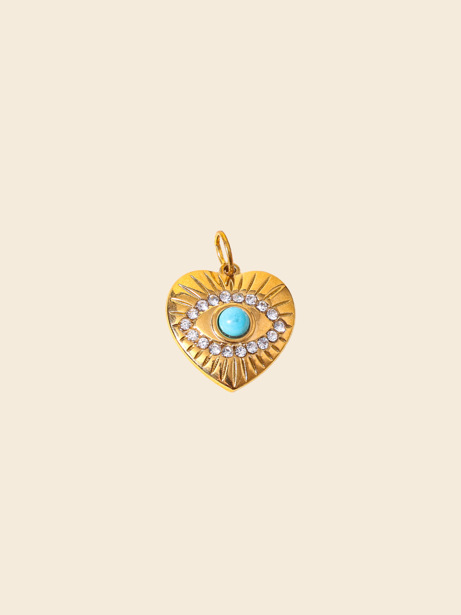 Guardian Heart Eye Charm
