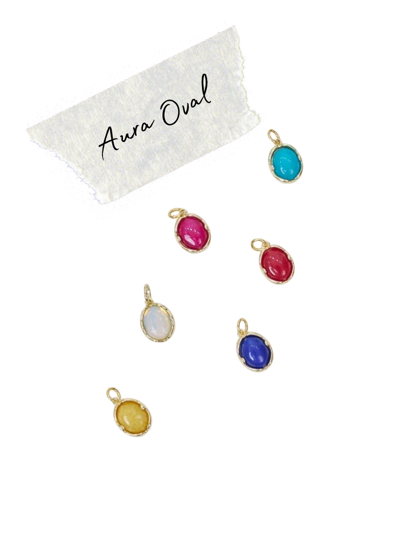 Aura Oval Charm Collection