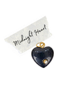 Midnight Heart Charm