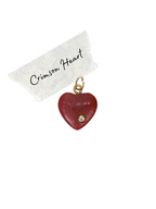 Crimson Heart Charm