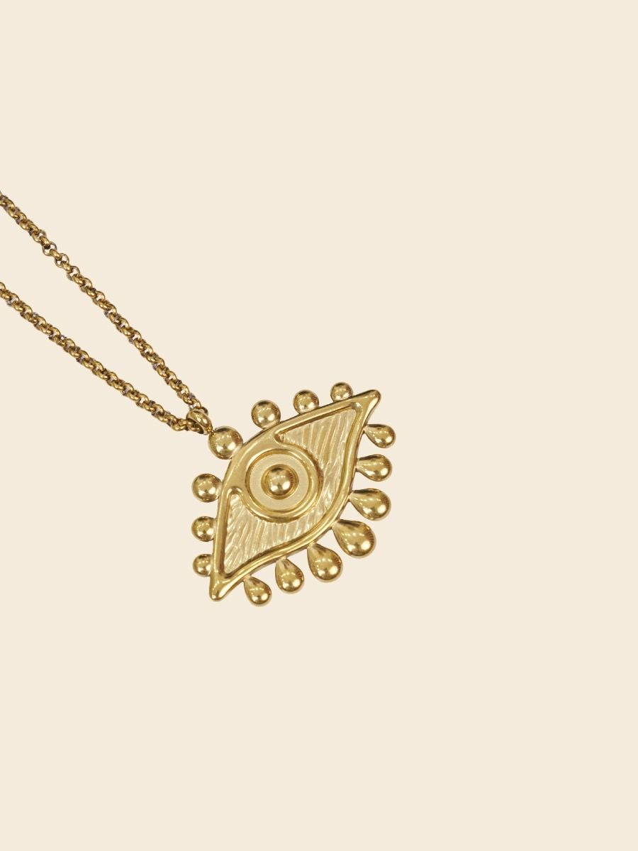 Evil Eye Drip Necklace