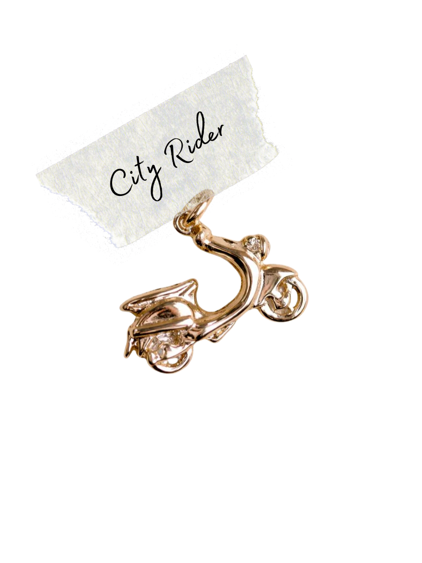 City Rider Charm