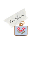 Twin Blossom Charm