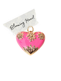Blooming Heart Charm