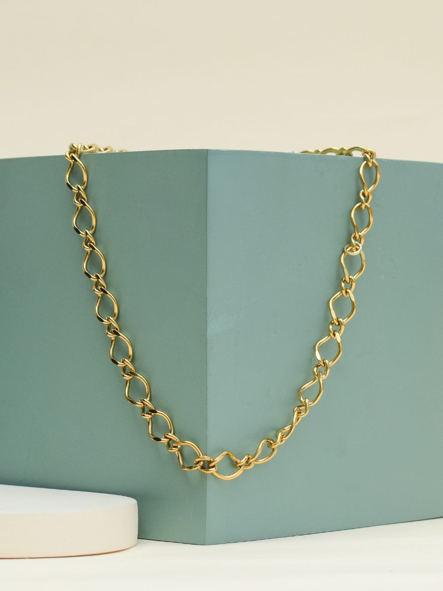 Golden Loop Necklace