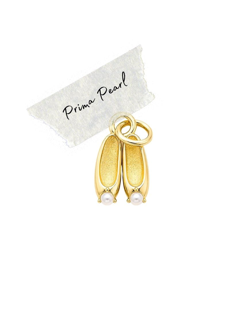 Prima Pearl Ballerina Charm