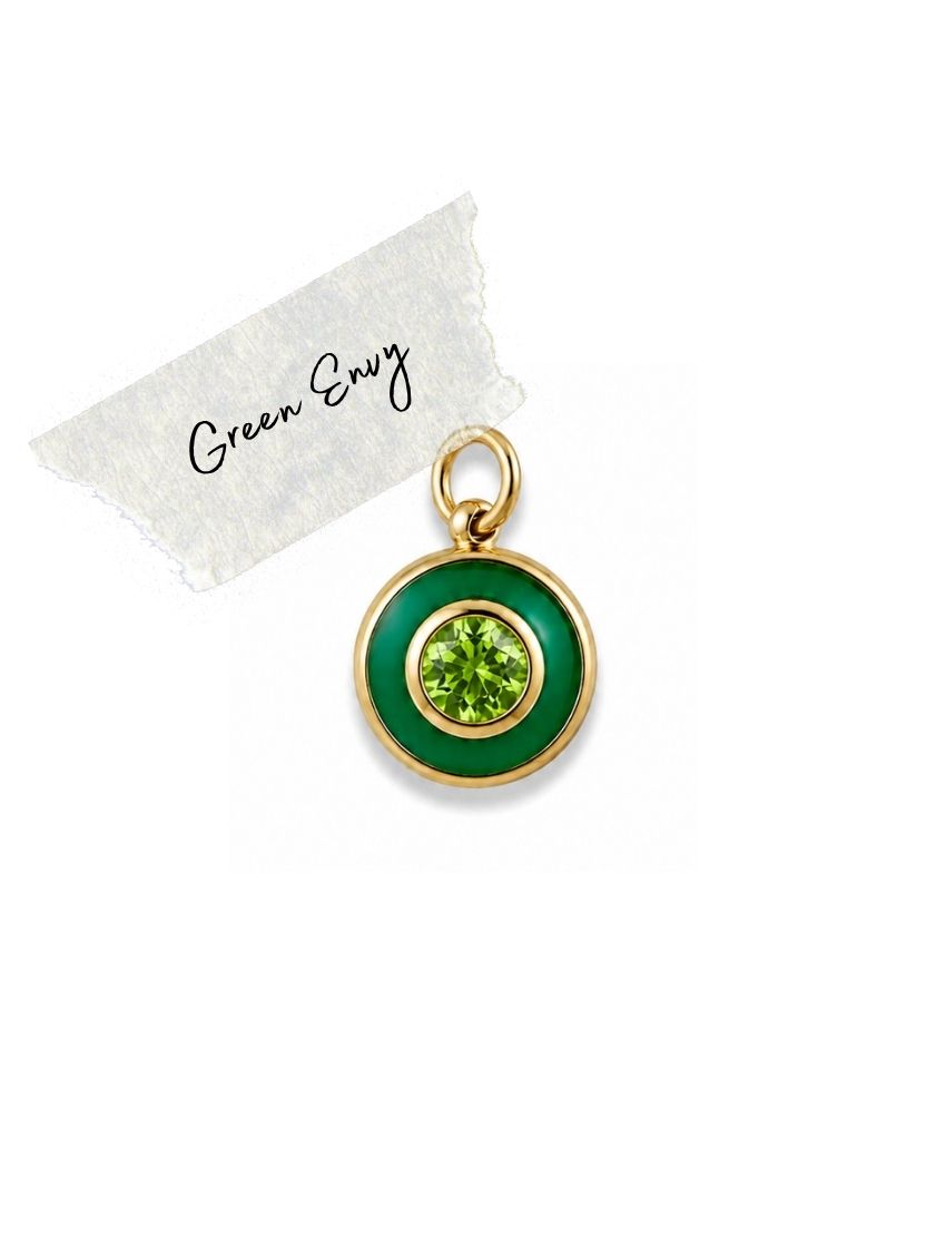 Green Envy Charm