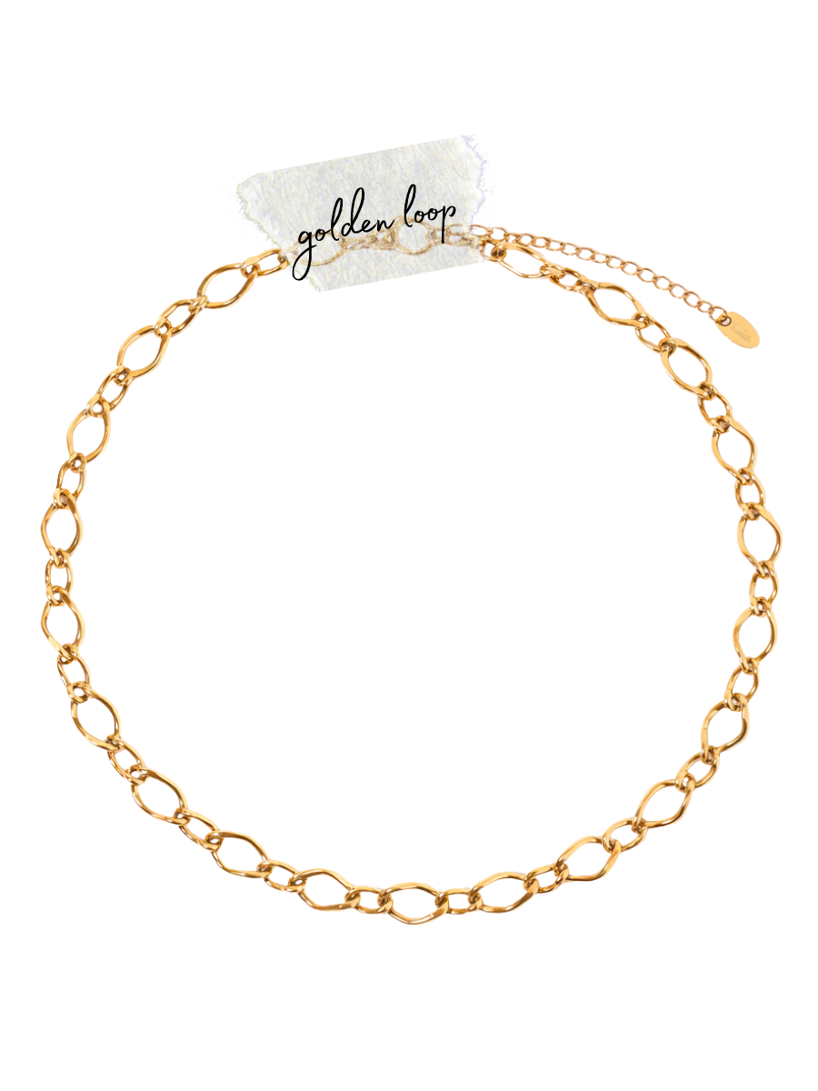 Golden Loop Necklace