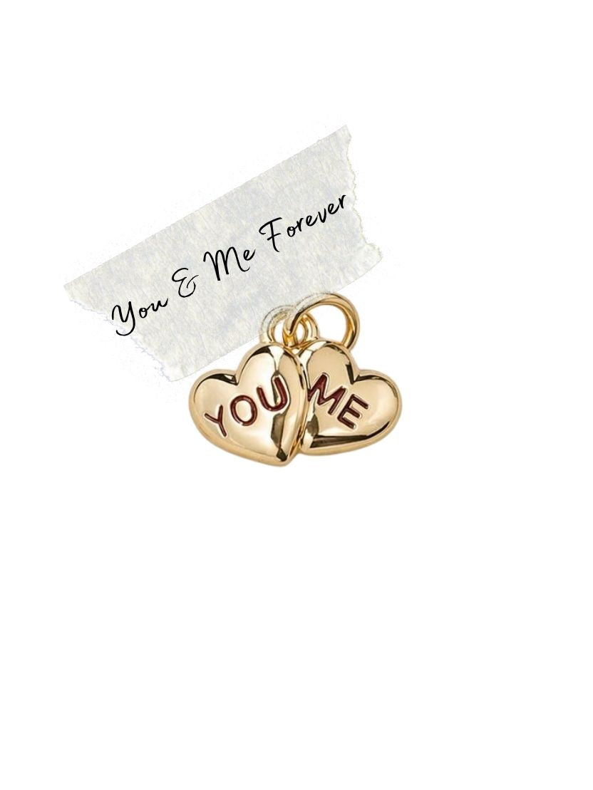 You & Me Forever Charm