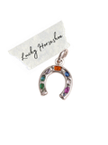 Silver lucky Horseshoe Charm