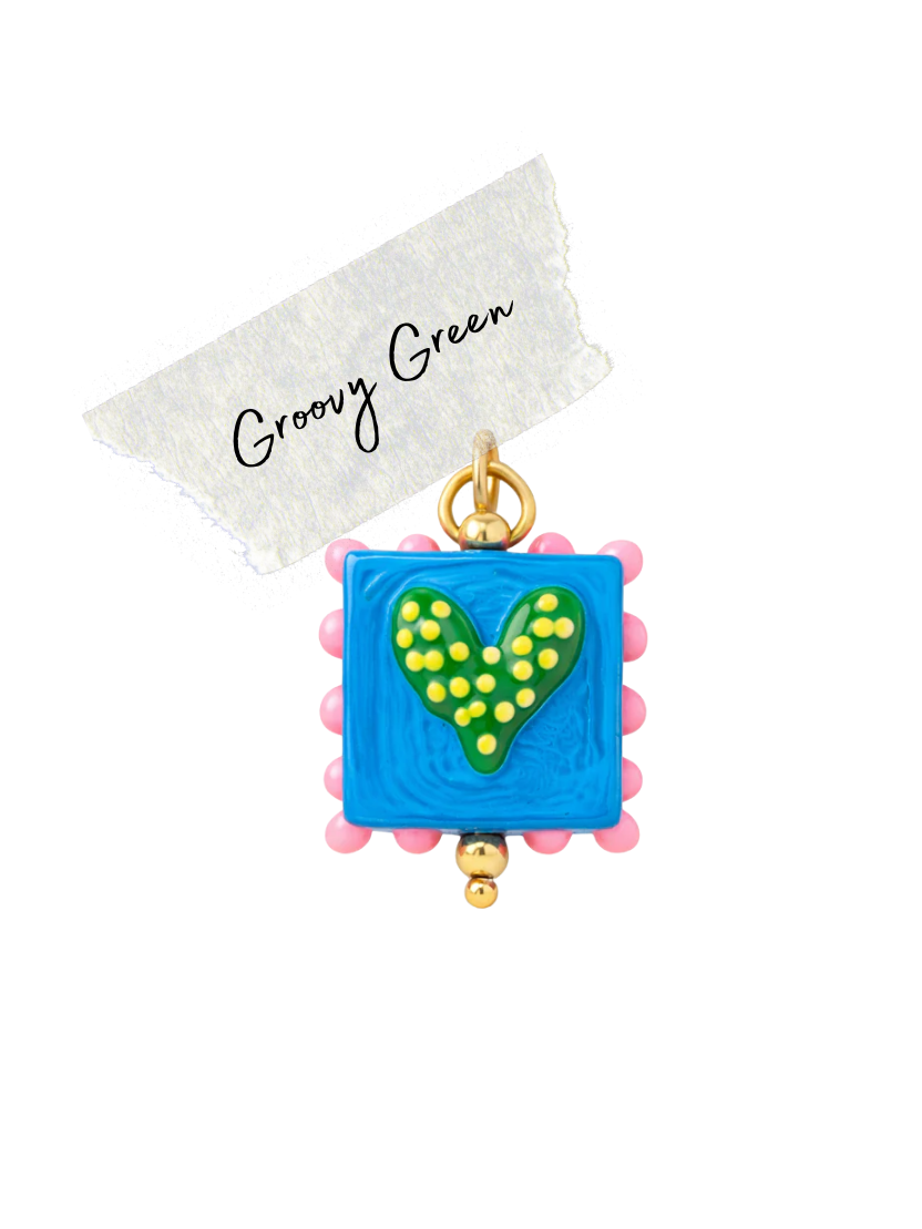 Groovy Green Charm