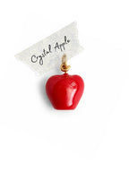 Crystal Apple Charm