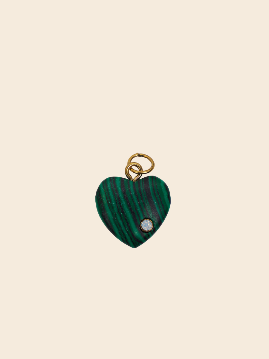 Forest Heart Charm
