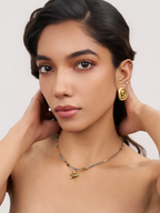 Star Bead Charm Necklace