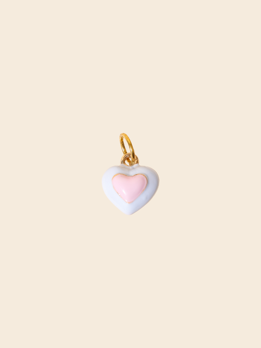 Blush Heart Charm