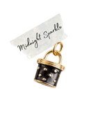 Midnight Sparkle Lock Charm