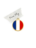 France Flag Coin Charm