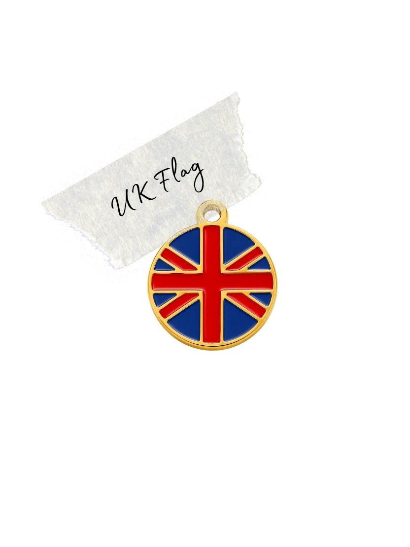 UK Flag Coin Charm