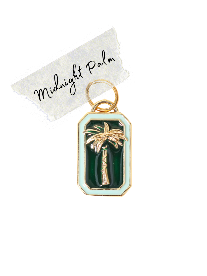 Midnight Palm Charm