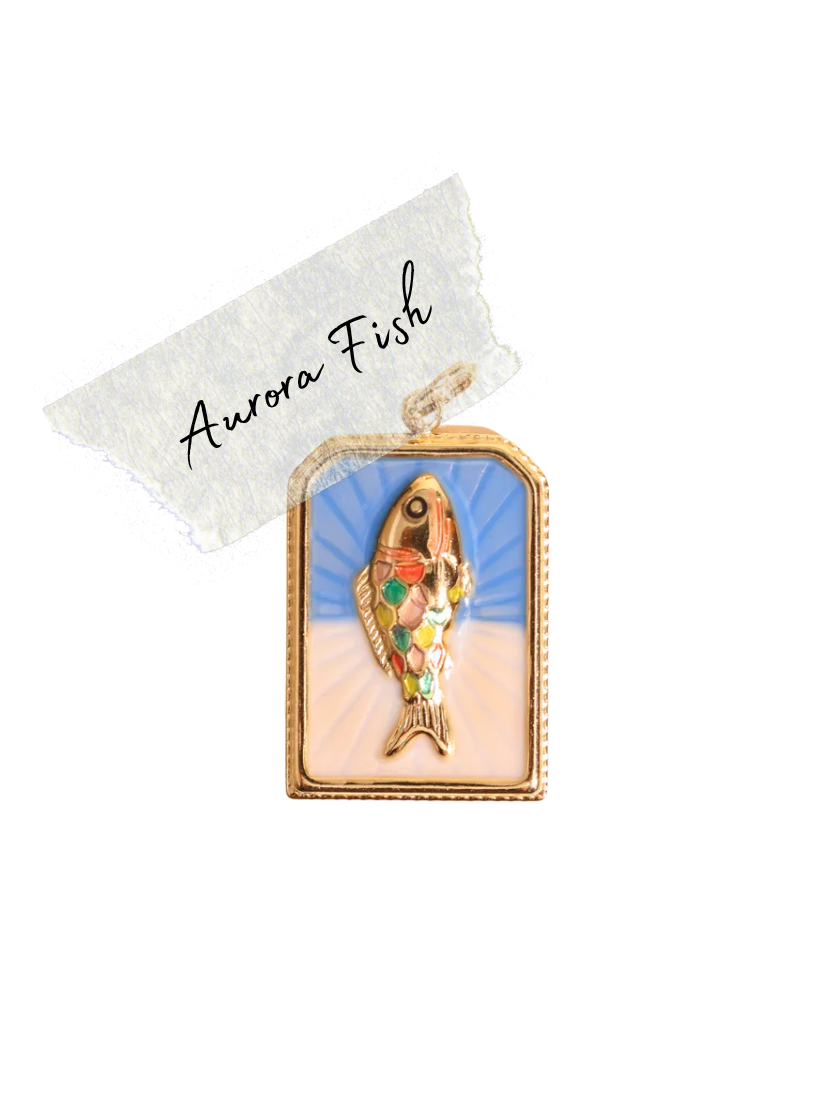 Aurora Fish Charm