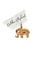 Golden Elephant Charm