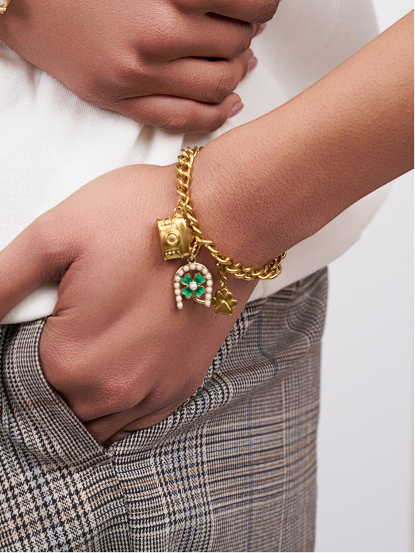 Rainbow Drift Charm Bracelet