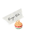 Burger Bite Charm