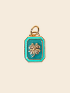 Emerald Bloom Charm