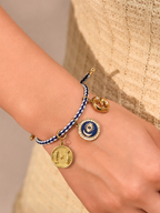 Nautical Evil Eye Cord Bracele
