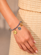 Nautical Evil Eye Cord Bracele