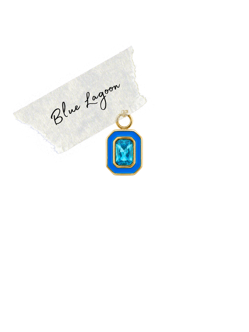 Blue Lagoon Charm