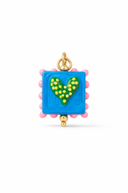 Groovy Green Charm