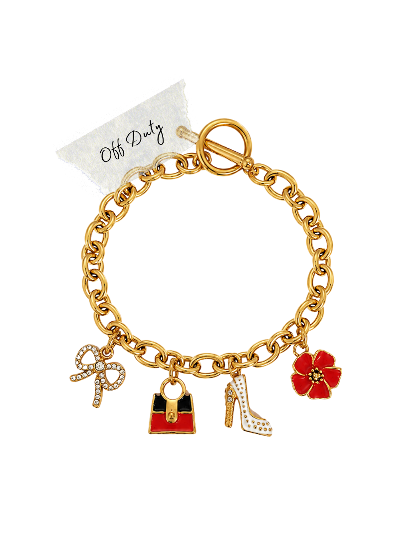 Red Velvet Bloom Charm