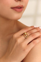 Cosmic Loop Ring