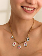 Blue Meadow Bloom Charm