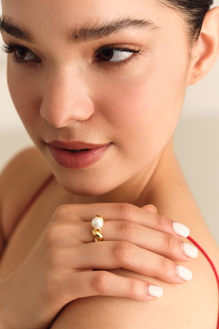 Pearl Crown Ring