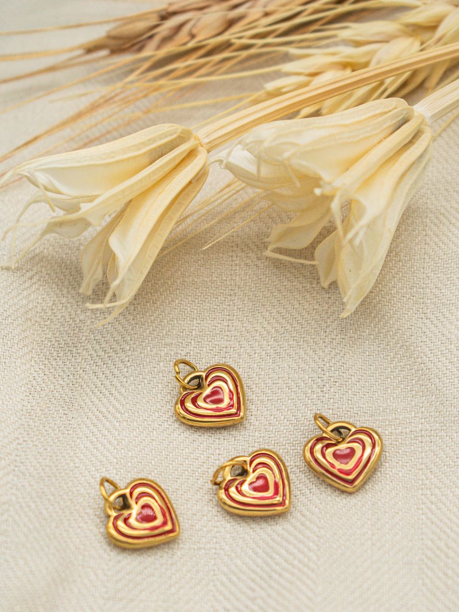 Ember Heart Charm