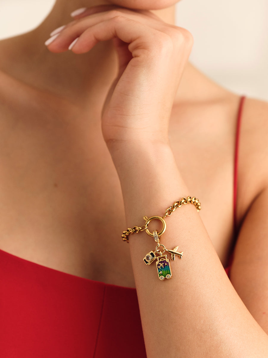Wanderlust Charm Bracelet