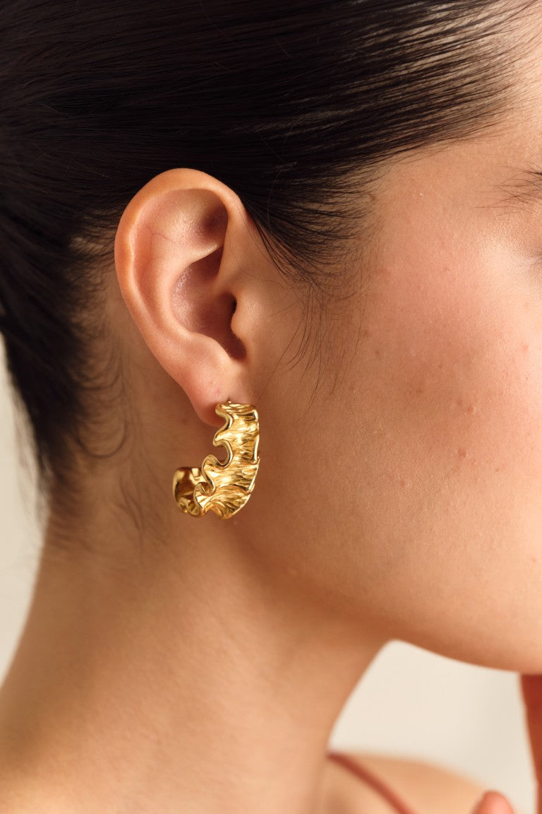 Ripple Arc Hoops