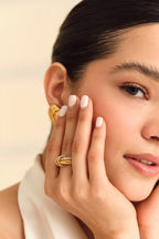 Golden Buckle Ring