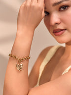 Gilded Heart Charm