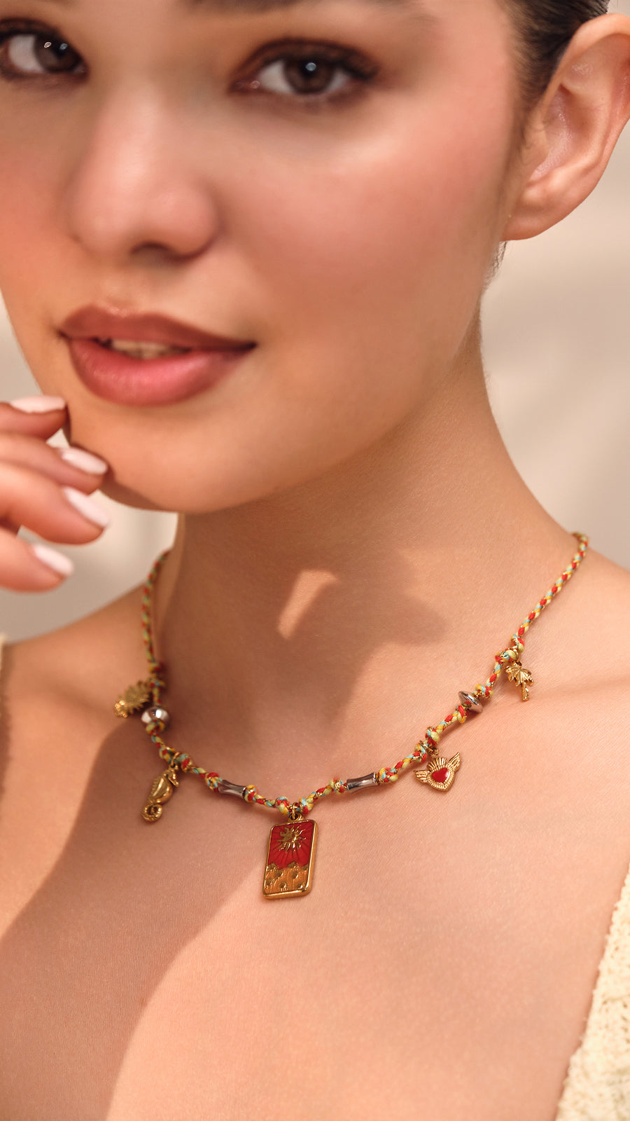 Sunset Charm Necklace