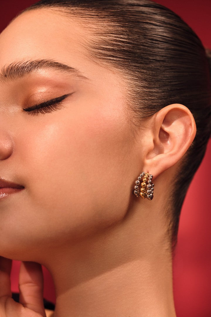 Celeste Dome Studs
