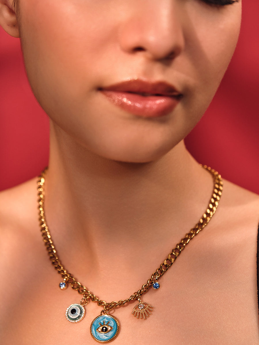 Evil Eye Charm Necklace