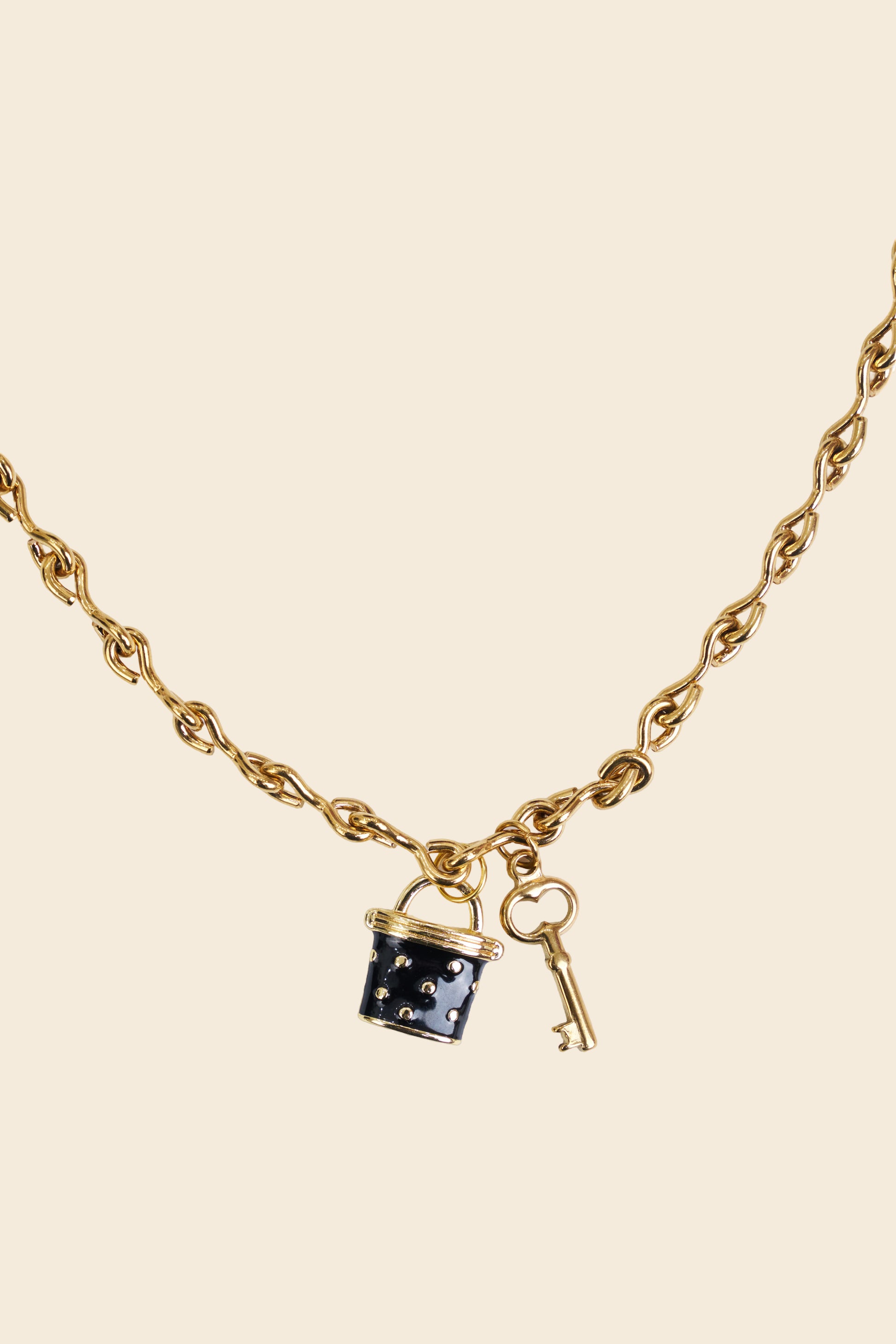 Midnight Sparkle Lock Charm