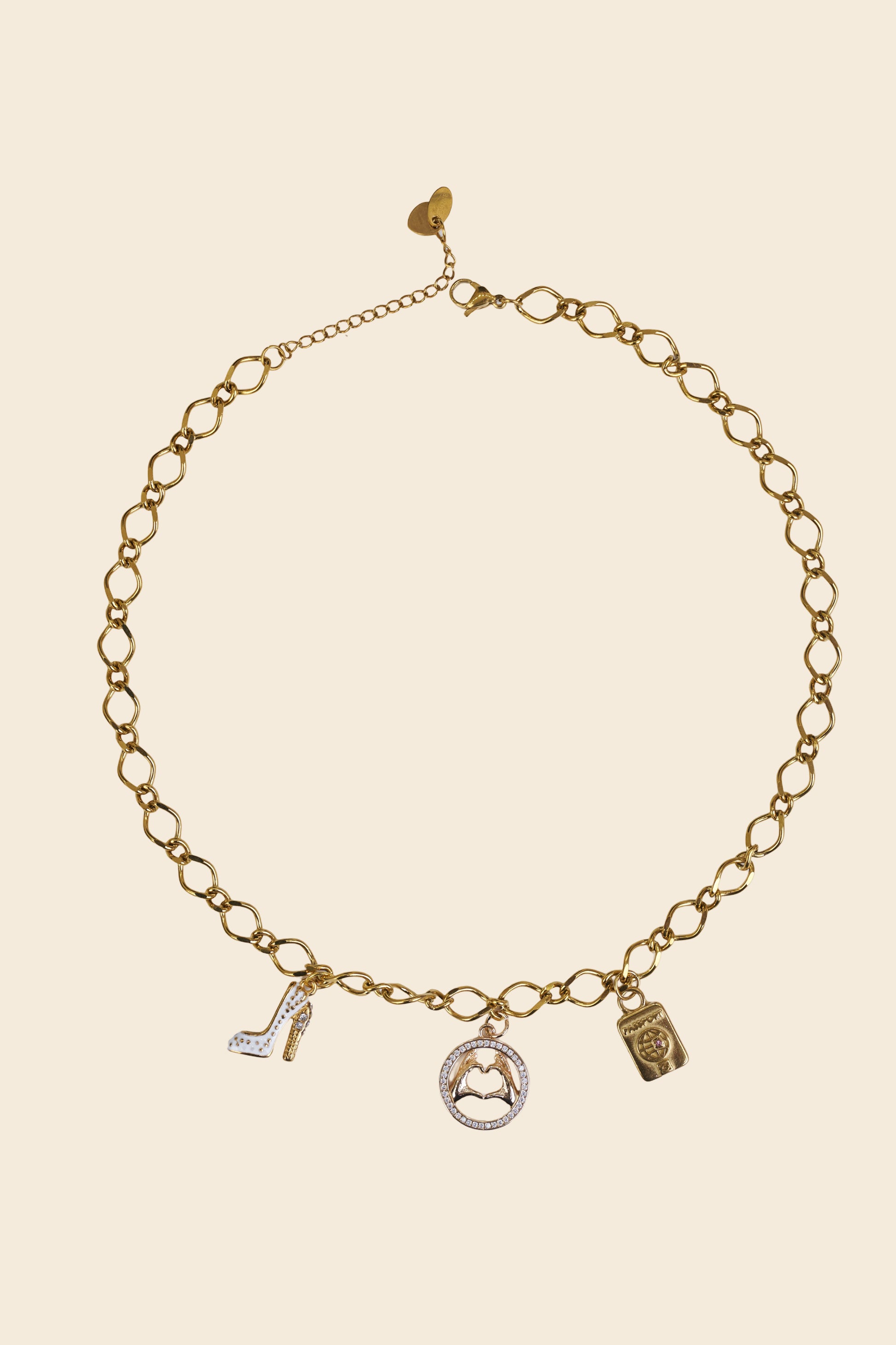 Vogue Vibes Charm Necklace